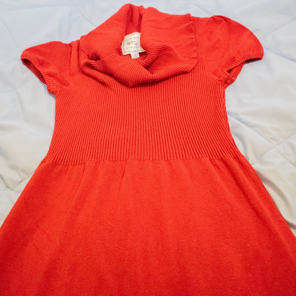 Red Sweater Dress